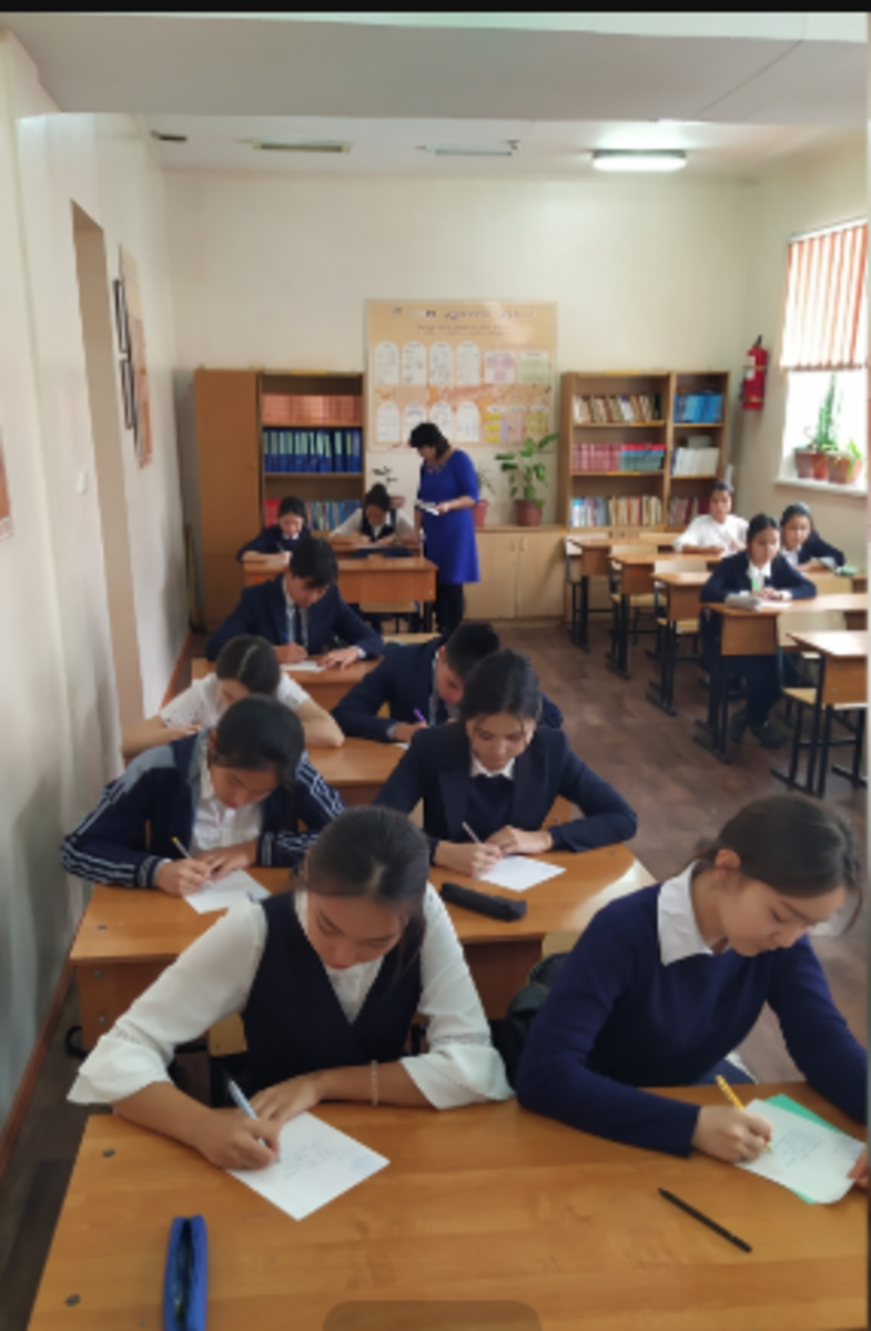 Мектепішілік олимпиада өткізілді.
