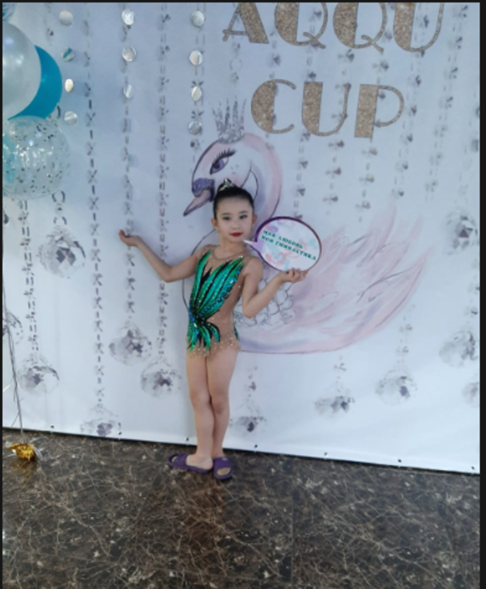 Гимнастика.Қазбек Жанель. ІІІ орын