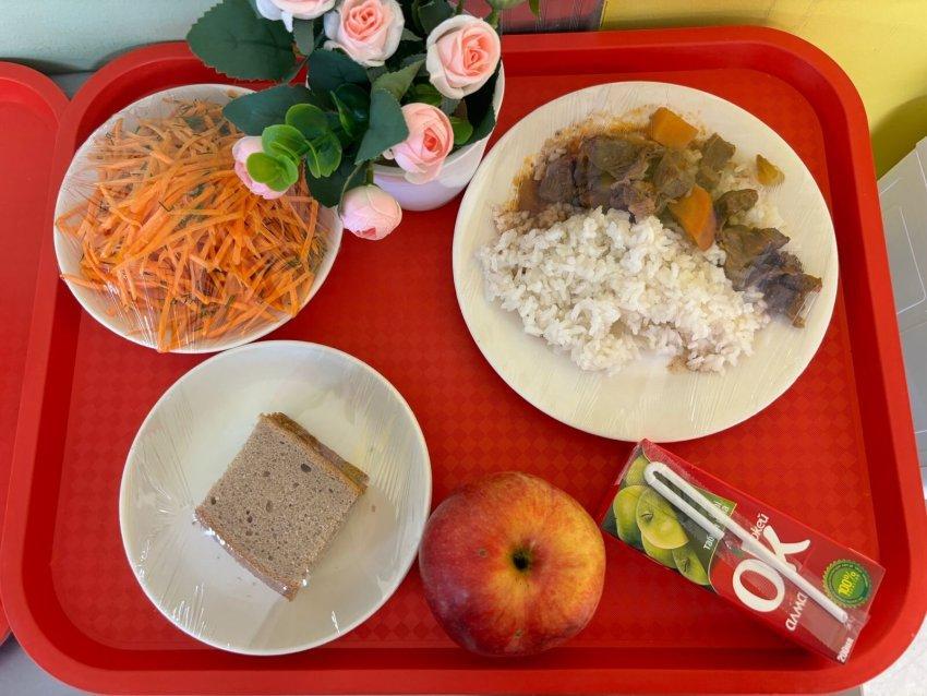 Оқушылардың ыстық тамақпен қамтамасыз етілуі 2 апта 1 күн