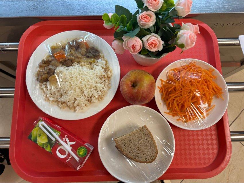 Оқушылардың ыстық тамақпен қамтамасыз етілуі 2 апта 1 күн