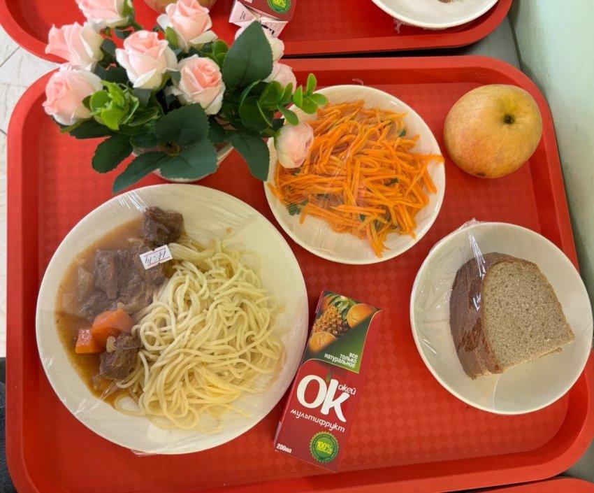 Оқушылардың ыстық тамақпен қамтамасыз етілуі 3 апта 1 күн