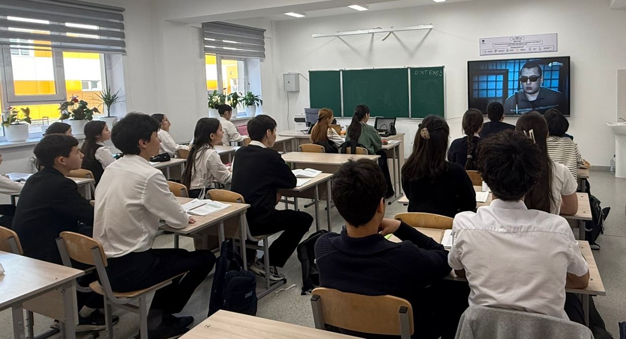 Мектеп оқушыларына «Діни экстремизм және терроризмнің алдын алу» тақырыбында түсіндіру жұмыстары жүргізілді.