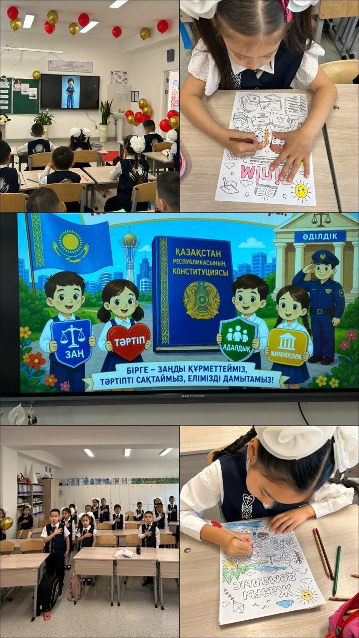25  мамыр күні 1-11 сыныптарында «Білімім – Отаныма!» тақырыбында сынып сағаты өткізілді.